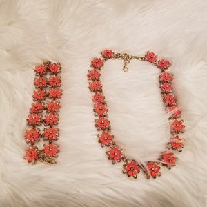 J. Crew Statement Necklace and Bracelet